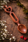 Handcrafted Welsh Love Spoon Links